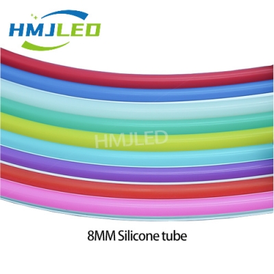  Led Neon Strip 12v 0810 8mm Silicone Led Neon Flex