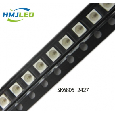 SK6805 Programmierbarer Smart IC Eingebauter 2427 RGB-adressierbarer LED-Chip