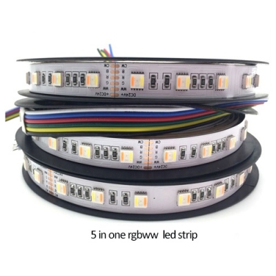 5in1 RGBWW SMD5050 RGBCW LED Tape RGB CCT LED Lights Strip