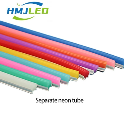 6mm 06*10 separate neon silicone tube for neon led sign