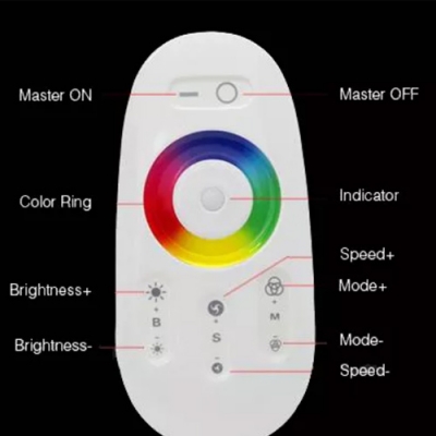 12V 24V DC RGB RGBW LED Remote Toch Controller Controller 