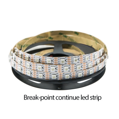 Breakpoint Continous Ws2813 5050 Smd Rgb Led Strip 