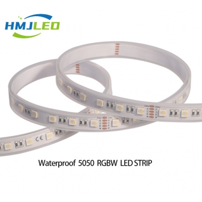 Waterproof RGBW RGBWW SMD5050-300 60LEDs 19.2W per Meter 4in1 RGBW LED Strip Lights