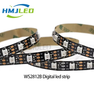  Addressable RGB ws2812b 60led/m 5m/roll DC5V led strip